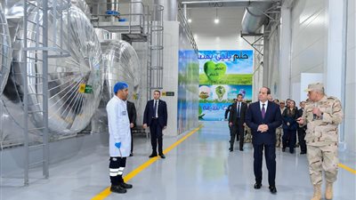 مصر أكتوبر يشيد بمجهودات الرئيس في افتتاح المرحلة الثانية من مصنع سايلو فوودز بالمنوفية
