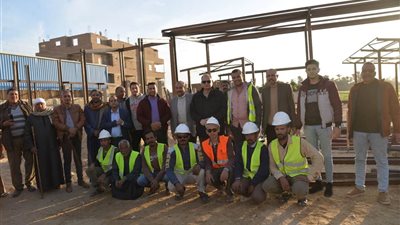 محافظ أسيوط يتابع أعمال تبطين ترعة السوالم البحرية بمركز أبنوب