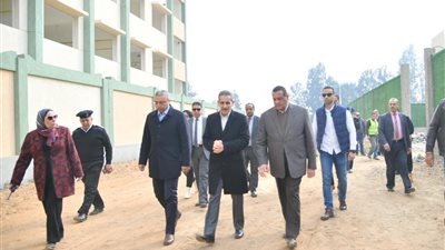 محافظ الغربية يتفقد مشروعات حياة كريمة برفقة وزير التنمية المحلية