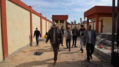 محافظ أسيوط يتفقد أعمال تنفيذ محطات رفع المعابدة الشرقية بمركز أبنوب