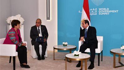 المدير العام لصندوق النقد الدولي تشيد بأداء الاقتصاد المصري