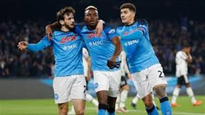 بثنائية نظيفة .. نابولي يُنهي الشوط الأول متفوقًا على ساسولو بالدوري الإيطالي