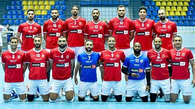 قائمة طائرة الأهلي المشاركة في البطولة العربية للأندية 