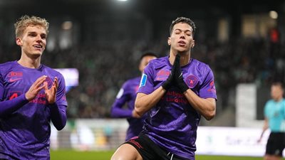 على طريقة صلاح.. إمام عاشور يحتفل بثاني أهدافه مع ميتيلاند في الدوري الدنماركي 