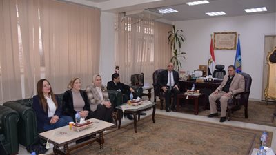 زيارة لجنة التعليم والبحث العلمى بمجلس النواب لمحافظة البحيرة