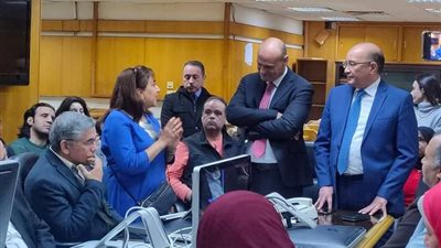 ويعرض برنامجه الانتخابي.. خالد ميري يجري زيارة إلى مؤسسة الأهرام 