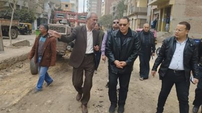 محافظ الشرقية يشدد بسرعة الانتهاء من أعمال رد الشيء لأصله بكفر صقر 