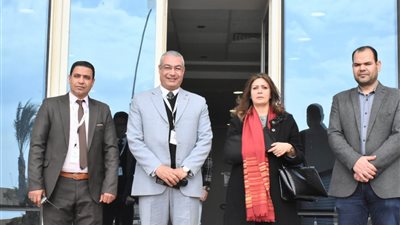 جامعة السادات تبحث سبل التعاون المشترك مع القرية التكنولوجية