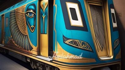 ماذا لو تحولت وسائل النقل إلى لوحة فنية من الآثار الفرعونية ؟.. صور