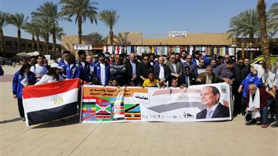 رئيس جامعة كفرالشيخ يشارك في مسيرة المحبة والسلام 