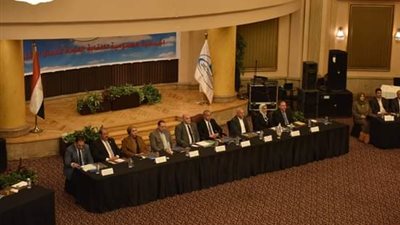 لقاء حسن شحاتة بالجمعية العمومية لأعمال النقل الجوي