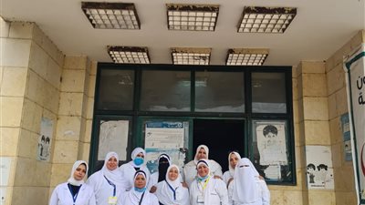 قطار القوافل الطبية بالبحيرة يصل مركز المحمودية.. و1492 كشف مجانى بقرية سيدى عقبة