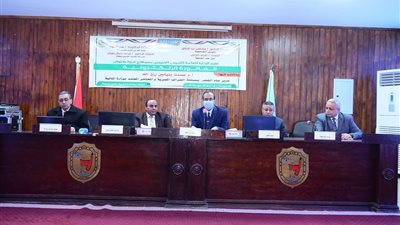انطلاق فعاليات ندوة الإدارة العامة للتدريب الضريبي بجامعة سوهاج 