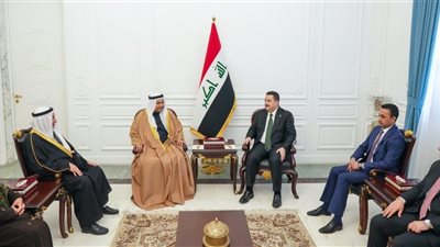 محمد شياع العراقي يستقبل رئيس البرلمان العربي