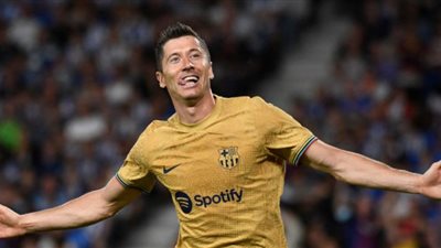 ليفاندوفسكي أبرز الغائبين عن فريق برشلونة قبل الكلاسيكو ضد ريال مدريد