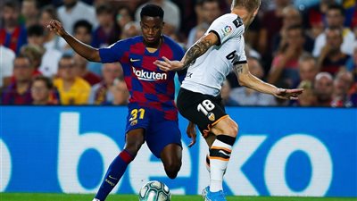 بهدف نظيف.. برشلونة يفوز علي فالنسيا ويتربع علي عرش الدوري الإسباني 