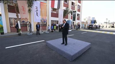 الرئيس السيسي يتفقد مشروع سكن لكل المصريين بمحافظة المنيا 