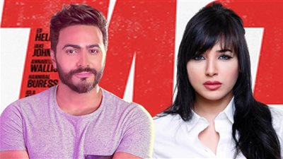 ساندي بعد سنوات خلافها مع تامر حسني تشاركه فيلمه الجديد
