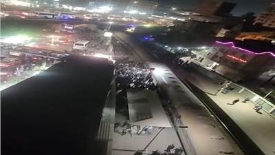 جاري حصر المصابين.. انقلاب قطار قليوب بعد خروجه عن القضبان