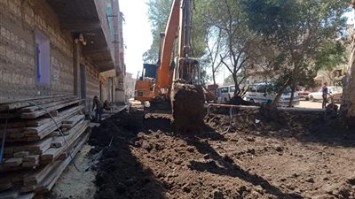 الوحدات المحلية بمحافظة المنيا تواصل تنفيذ مشروعات حياة كريمة