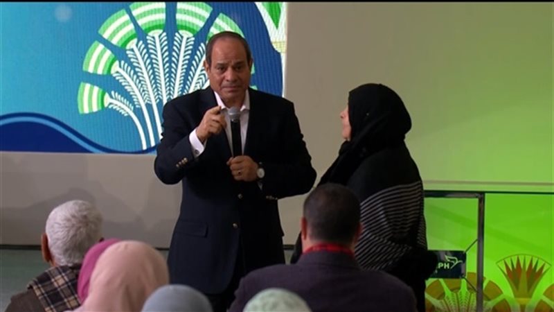 الرئيس السيسي يحكي