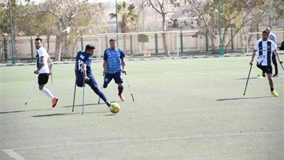 اليوم.. انطلاق أول دوري مصري لكرة القدم لأصحاب الساق الواحدة