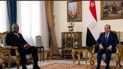 أول تعليق من وزير الدفاع الأمريكى على زيارته لمصر