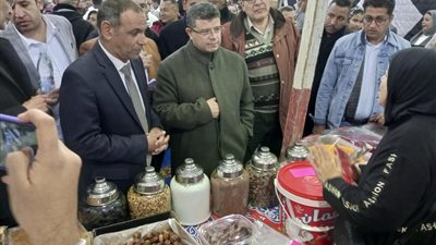 رؤساء المدن الجديدة يجروا جولة تفقدية في معارض أهلا رمضان