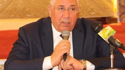 وزير الزراعة يلقي كلمة أمام الجمعية العمومية للاتحاد العام للتعاونيات