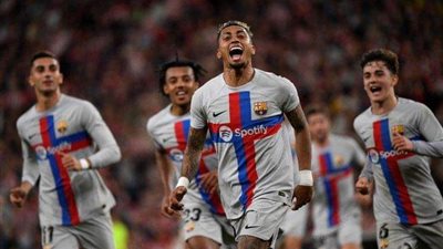 برشلونة يتفوق على أتليتك بلباو بهدف وينجح في تعزيز الصدارة بالدوري الإسباني