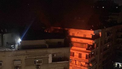 عاجل..  حريق يلتهم شقة سكنية بشارع مراد في الجيزة