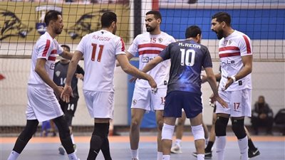 طائرة الزمالك تهزم سموحة وتتأهل لنصف نهائي كأس مصر