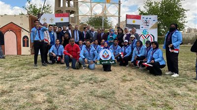افتتاح المهرجان الكشفي والإرشادي الخامس لجوالة جامعة المنيا 