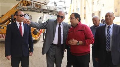محافظ الجيزة يتابع أعمال التطوير داخل أحياء الهرم والطالبية