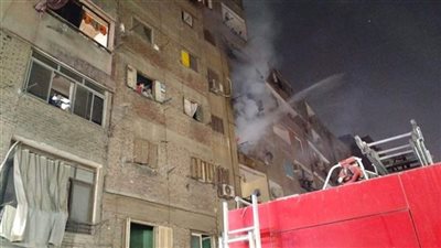 السيطرة على حريق نشب بشقة سكنية بمنطقة الوراق