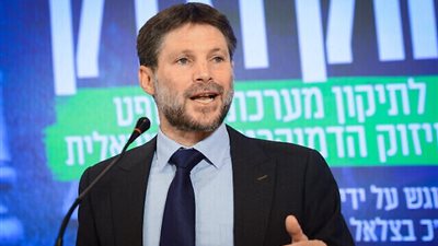 وزير المالية الإسرائيلى ينكر وجود الشعب الفلسطيني ويستفز الجانب الأردني