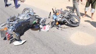 مصرع شاب وإصابة 2 آخرين في حادث تصادم دراجتين بخاريتين في الجيزة