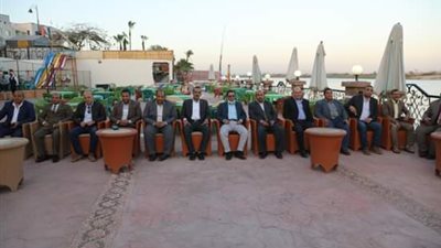خلال الإفطار الجماعي .. محافظ بني سويف يجتمع برؤساء ونواب المدن والقرى