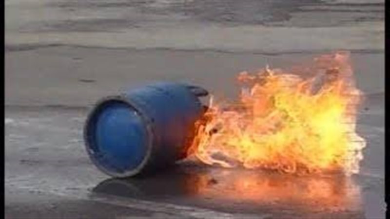 انفجار أنبوبة بوتجاز