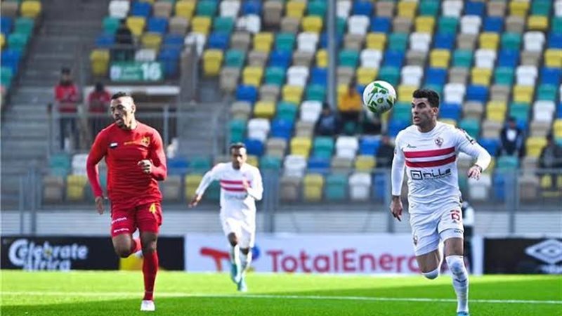 صورة من مباراة الزمالك