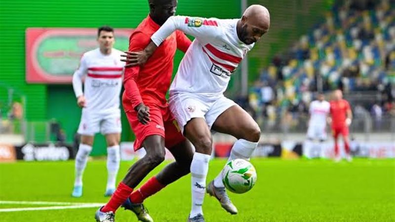 صورة من مباراة الزمالك