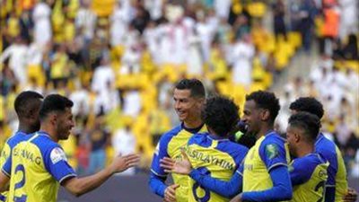 النصر يسحق العدالة برباعية نظيفة في الدوري السعودي للمحترفين