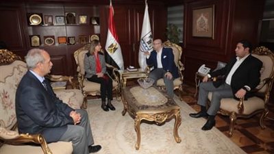 محافظ بني سويف يستقبل وزيرة الثقافة ىبحث عدد من الملفات