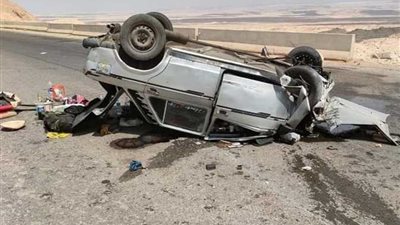 بالأسماء.. مصرع 6 أشخاص في انقلاب ميكروباص بطريق مصر إسكندرية الصحراوي