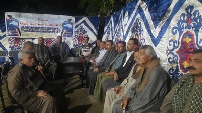 مستقبل وطن أسيوط يقيم أمسية دينية إحتفالا بشهر رمضان المعظم