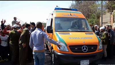 إصابة شخص فى انقلاب دراجة نارية على الطريق الصحراوي الغربي في نجع حمادي  