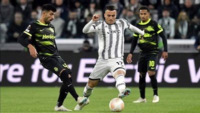 بهدف نظيف.. يوفنتوس يتفوق علي سبورتنج لشبونة في ذهاب ربع نهائي الدوري الأوروبي 
