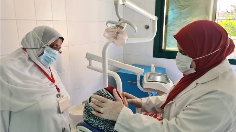 قافلة طبية في البحيرة