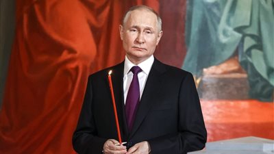 بوتين يهنئ المسيحيين الأرثوذكس والمواطنين الروس بعيد الفصح