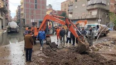 5 وفيات وإصابة وحيدة.. تفاصيل انهيار بيارة صرف صحي على عمال الصيانة بحلوان
